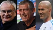 Zidane, Ranieri y Santos, los técnicos aspirantes al premio 'The Best'