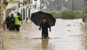 Cádiz, Málaga y Valencia continúan en alerta naranja por fuertes lluvias