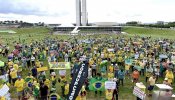 Cientos de personas se manifiestan en Brasil en contra de la corrupción del Gobierno