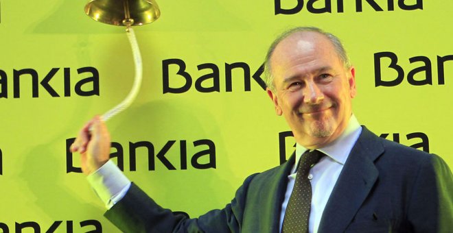 El fiscal pide cinco años de prisión para Rato por falsear la información de Bankia en su salida a Bolsa