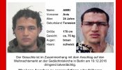 La policía alemana ofrece 100.000 euros de recompensa por el sospechoso en el atentado de Berlín