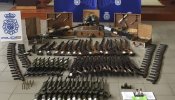 Incautadas entre 10.000 y 12.000 armas de guerra a la banda criminal detenida el pasado jueves