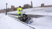 Complicaciones en carreteras de Madrid, Castilla y León y zonas del Levante por nevadas