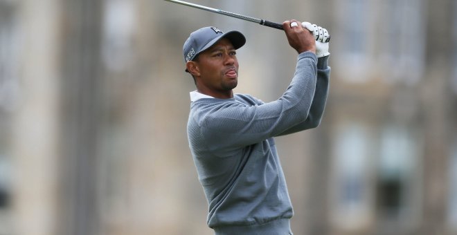 Tiger Woods se recupera de una importante cirugía en la pierna tras su accidente de coche
