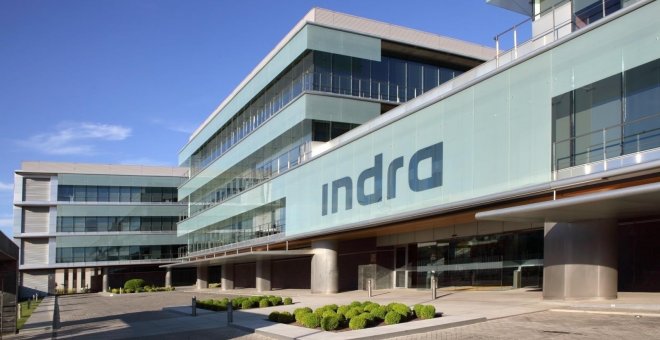 Indra vuelve a los beneficios, al ganar 69,9 millones en 2016, pese a la caída de ventas