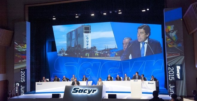 Sacyr gana 120 millones en 2016 tras revalorizar sus acciones de Repsol