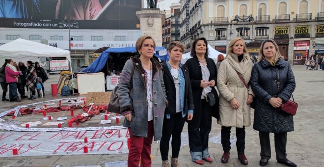 El PSOE pide retirar la multa a las Mujeres de Sol