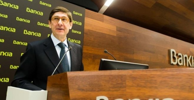 Goirigolzarri, sobre la fusión Bankia-BMN: "Tenemos que esperar lo que decida el Frob"