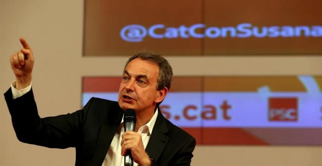 Zapatero demana al PSC que confiï en la 'capacitat de lideratge' de Susana Díaz