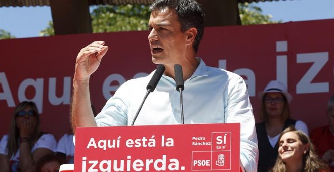 Sánchez se erige como la figura que puede "rescatar a los militantes" de la "tierra de nadie"