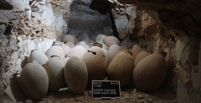 Arqueólogos españoles localizan en Egipto un corazón momificado