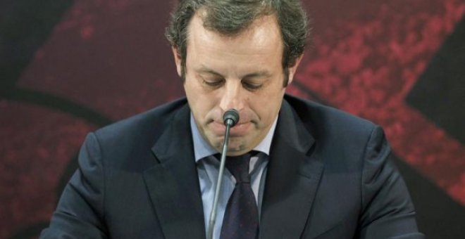 Detingut l'expresident del Barça Sandro Rosell per blanqueig de capitals