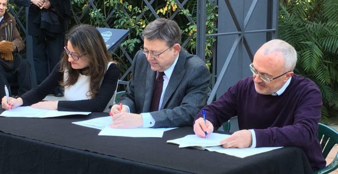 Los firmantes del Pacto del Botánico en Valencia le dan entre aprobado y notable