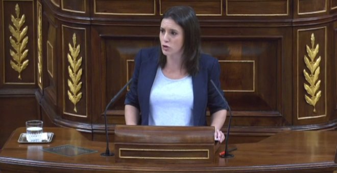 Irene Montero: "España está harta de que ustedes le roben, y la democracia pide paso"