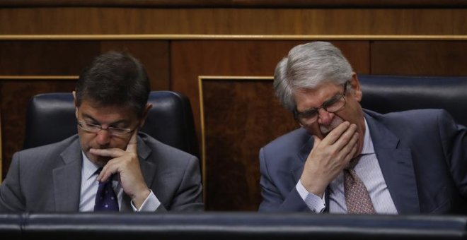 El 'estado de la cuestión' en la bancada popular en el arranque de la moción