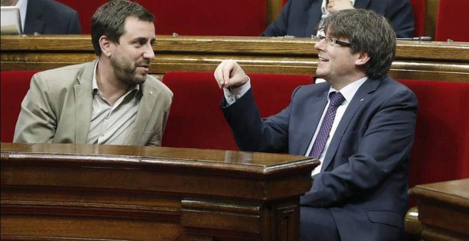 Puigdemont se ofrece por carta a ir al Congreso para debatir sobre el referéndum pero sin que se vote la propuesta