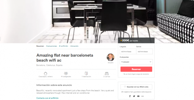 Facua denuncia a Airbnb por no verificar las viviendas que ofrece y permitir el fraude