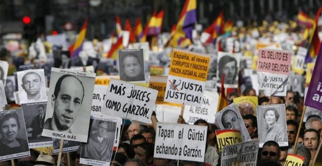 "La democracia no puede esconder a las víctimas de la dictadura"