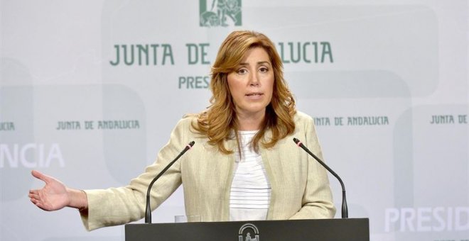 Díaz reclama para Andalucía una "quita" de deuda que Rajoy sondea para Catalunya