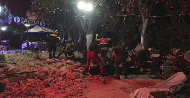 Al menos dos muertos y 3 heridos de gravedad tras un terremoto en la isla griega de Kos