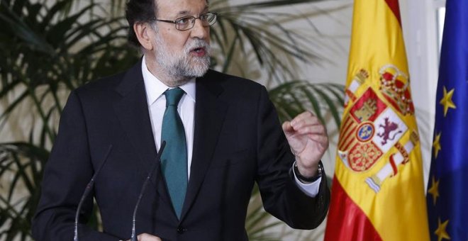 Rajoy: "La societat catalana necessita que se la protegeixi d'un projecte radical i divisiu"