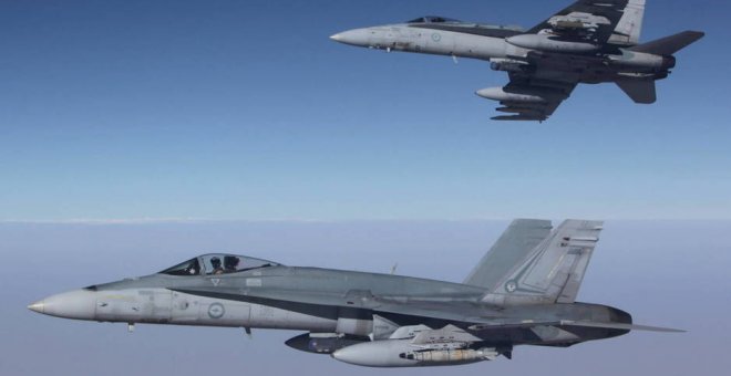 Dos cazas españoles entran en espacio aéreo de Finlandia siguiendo a dos aviones rusos