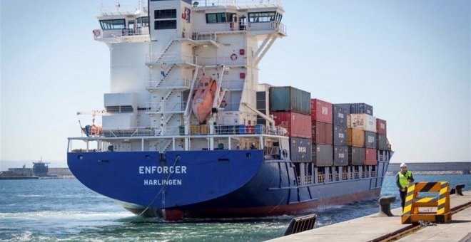 El tráfico en los puertos creció casi un 2% a pesar de la huelga de estibadores