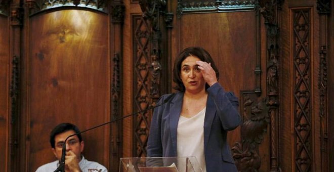 Ada Colau paraliza la cesión de locales al Govern para el 1-O a la espera de garantías