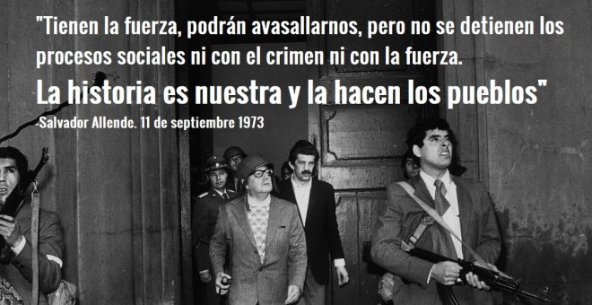 Se cumplen 44 años del golpe militar que derrocó y asesinó a Salvador Allende