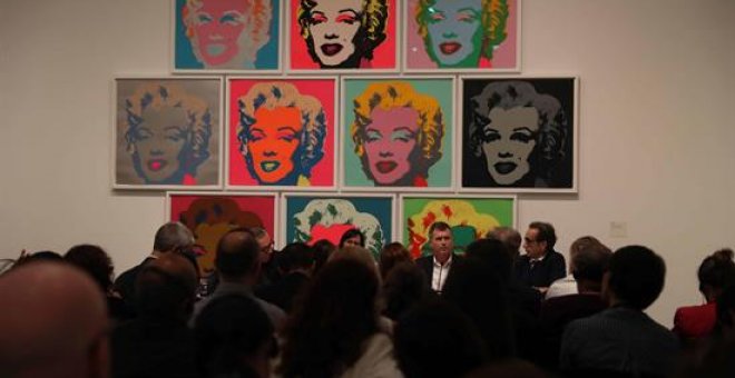 La sopa Campbell's i el retrat pop de Marilyn, a l'exposició de Warhol