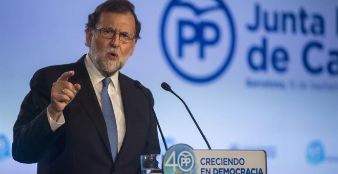 Rajoy amenaça a la Generalitat: "Ens obligaran a anar on no volem arribar"