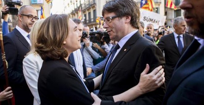 Puigdemont: "No subestimeu la força del poble de Catalunya"