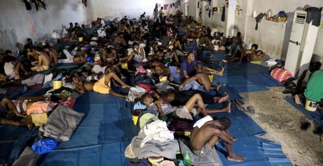 Estiman que hay hasta 700.000 migrantes en condiciones "inhumanas" en Libia