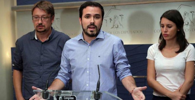 Unidos Podemos critica la "lógica de guerra" del Gobierno con Catalunya