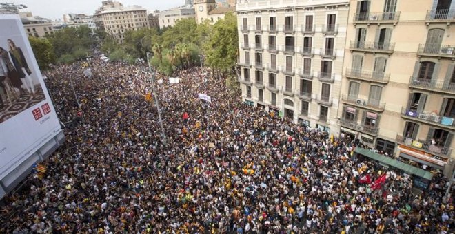 Manifestacions arreu de Catalunya contra la violència policial