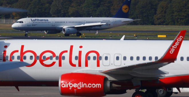 Lufthansa adquiere la mayor parte de Air Berlin por 210 millones de euros