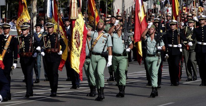 El Gobierno cifra en 669.480 euros el coste del desfile militar del 12 de octubre