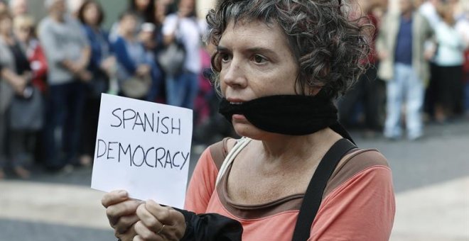 Manifestacions de protesta a tot Catalunya per l'empresonament de Sànchez i Cuixart