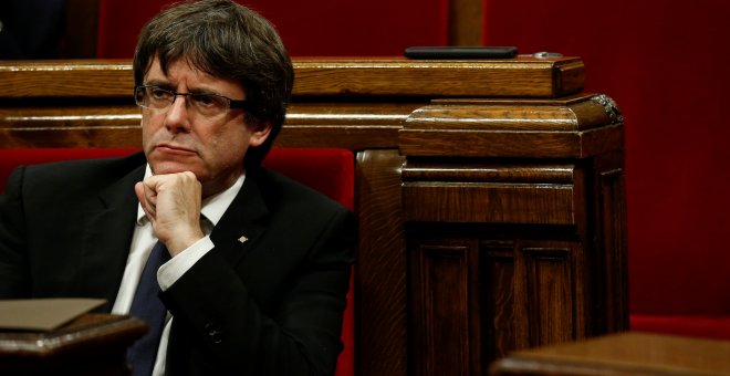 La Fiscalía amenaza a Puigdemont con una querella por rebelión si hay independencia