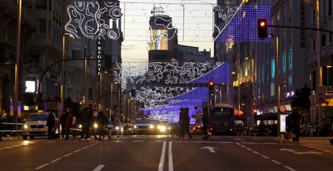 Los cortes en la Gran Vía por Navidad serán del 1 de diciembre al 7 de enero