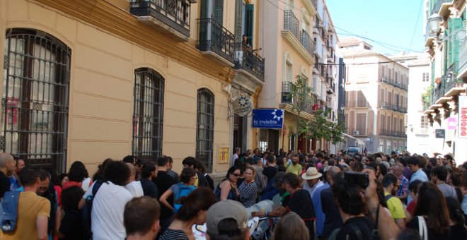 La Invisible de Málaga no se rinde ante la amenaza de cierre de PP y Ciudadanos