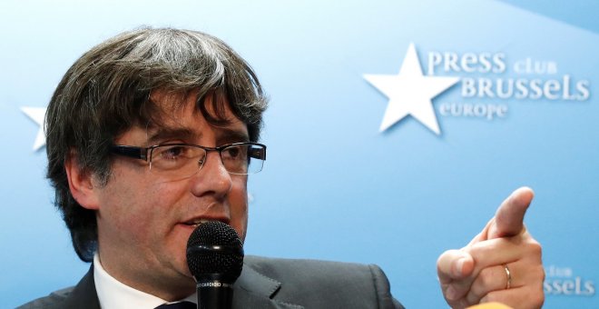 EN DIRECTO | Puigdemont se queda en Bruselas para "denunciar ante la comunidad internacional un juicio político"