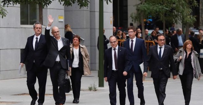 La Fiscalia s'oposa a acumular en el Suprem la causa de rebel·lió contra Jordi Cuixart, Jordi Sànchez i els membres del Govern