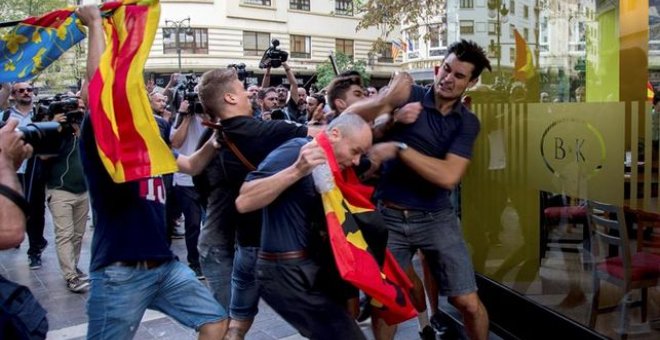 Dos nuevas detenciones elevan a 15 los ultras arrestados por las agresiones en València