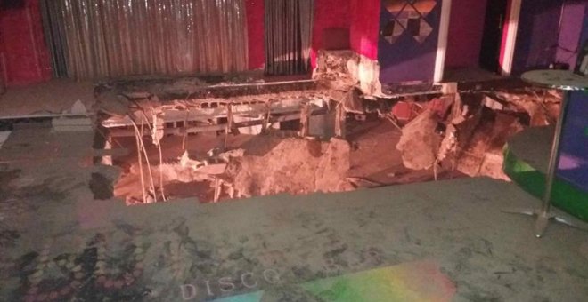 Al menos 40 heridos tras ceder el suelo de una discoteca en Tenerife