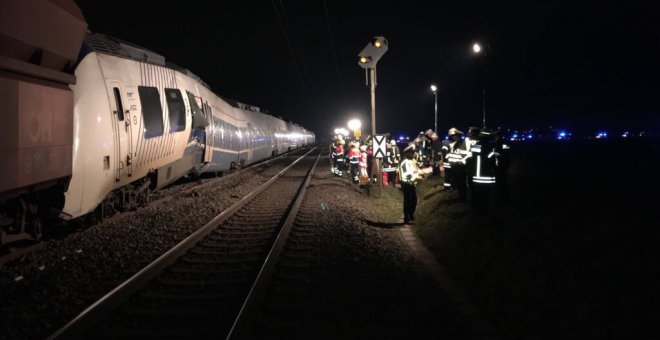 Decenas de heridos en un accidente de tren al oeste de Alemania