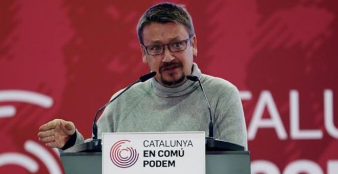 Domènech: "Al final de la 'hoja de ruta' lo que tenemos es que Rajoy gobierna Catalunya"