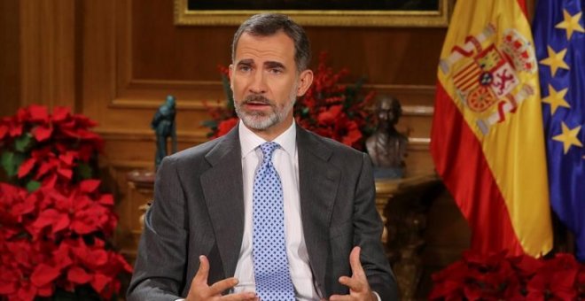 El rei demana respecte als representants de Catalunya pels valors i principis de l'Estat