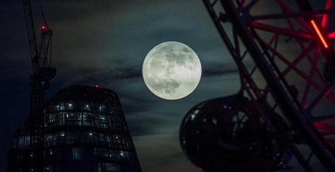 Noche de superluna: la más grande de 2018