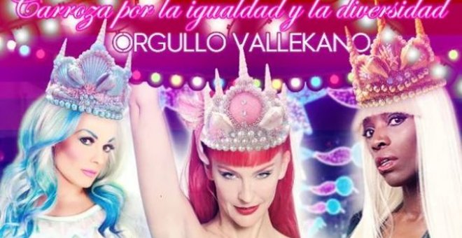 Insultos contra la carroza de la diversidad de Vallecas por incluir a una Drag Queen